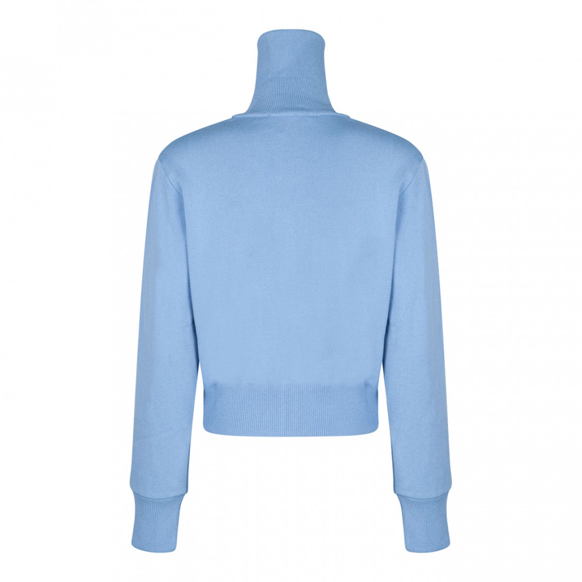 Full Zip Knitted Sweatshirt