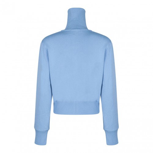 Full Zip Knitted Sweatshirt