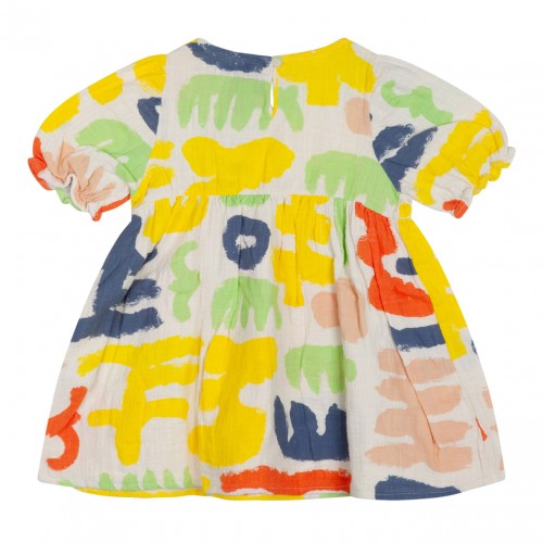 Carnival Abstract Print Dress