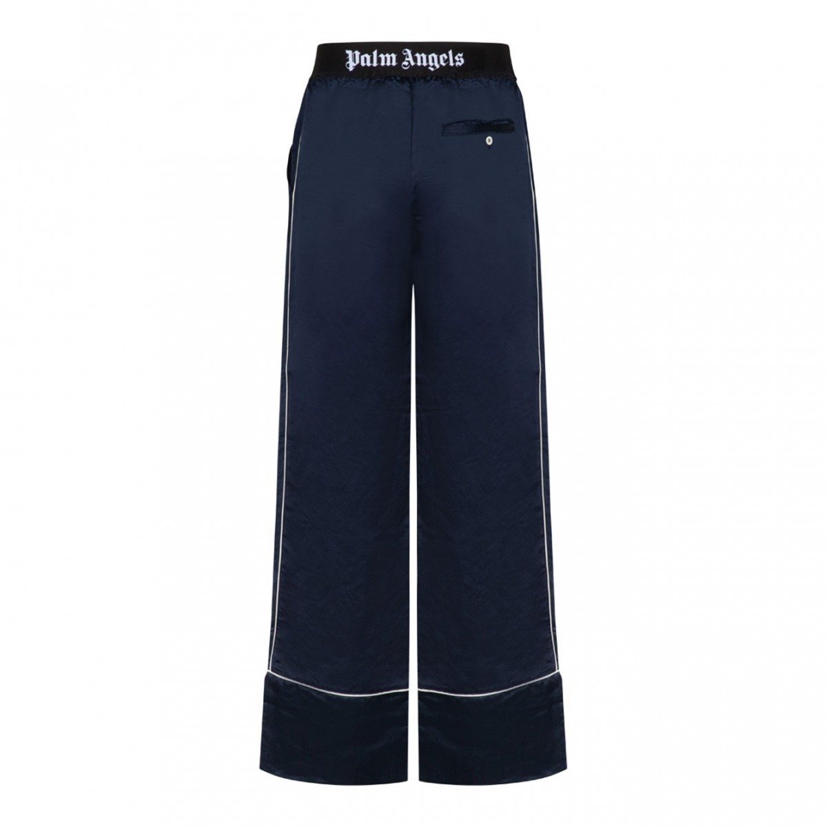 Palm Angels Navy Blue Soiree Pyjama Pants