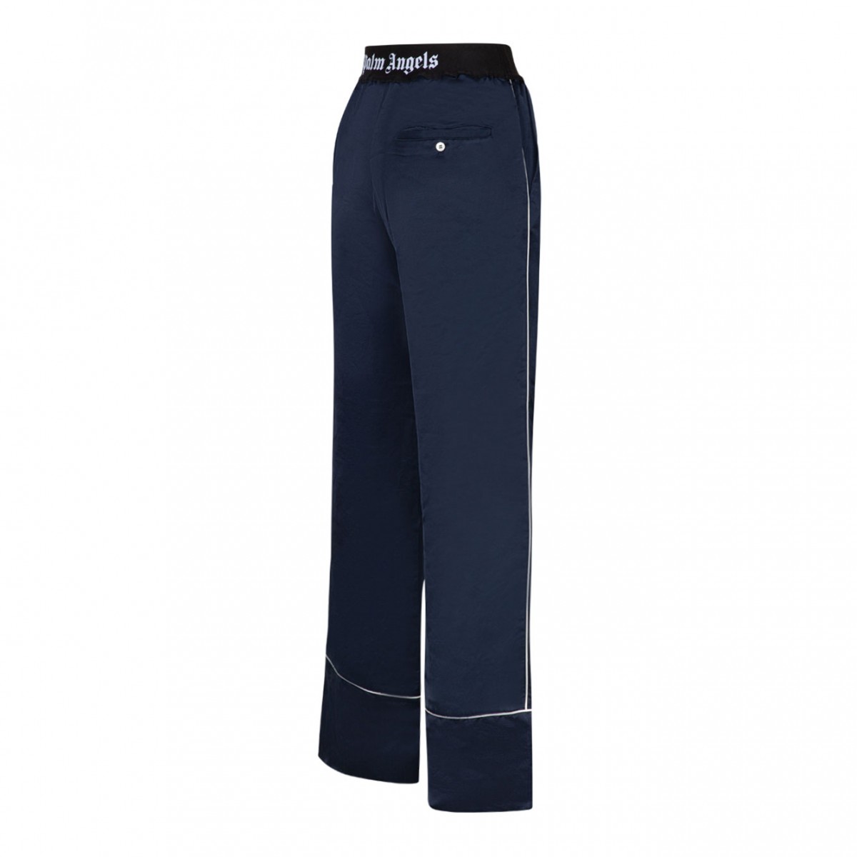 Palm Angels Navy Blue Soiree Pyjama Pants