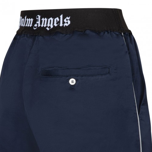 Palm Angels Navy Blue Soiree Pyjama Pants