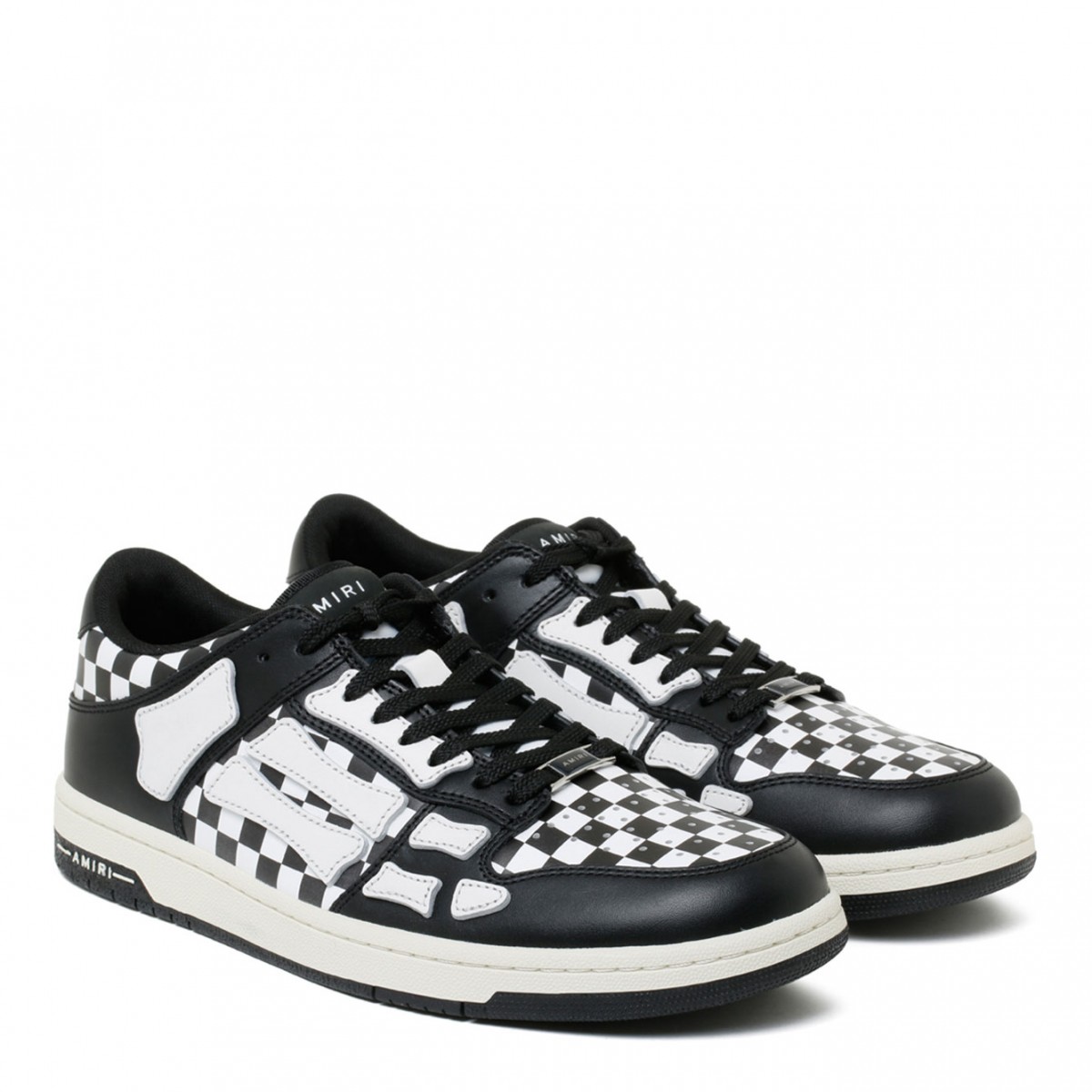 Skel Top Check Pattern Sneakers