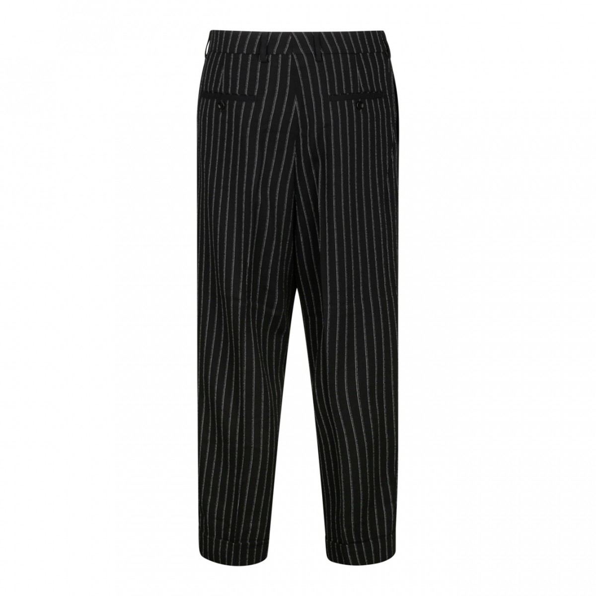 Black Carrot Fit Trousers