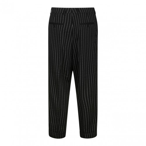 Black Carrot Fit Trousers
