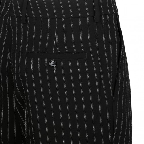 Black Carrot Fit Trousers