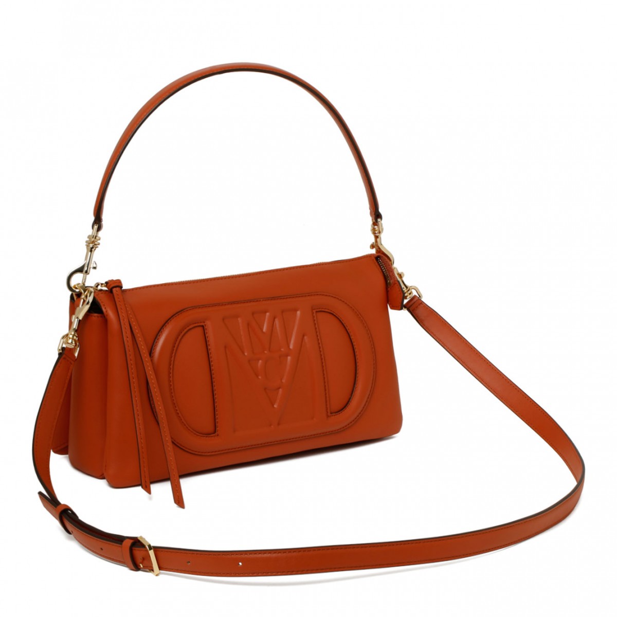 Brown Small Travia Shoulder Bag