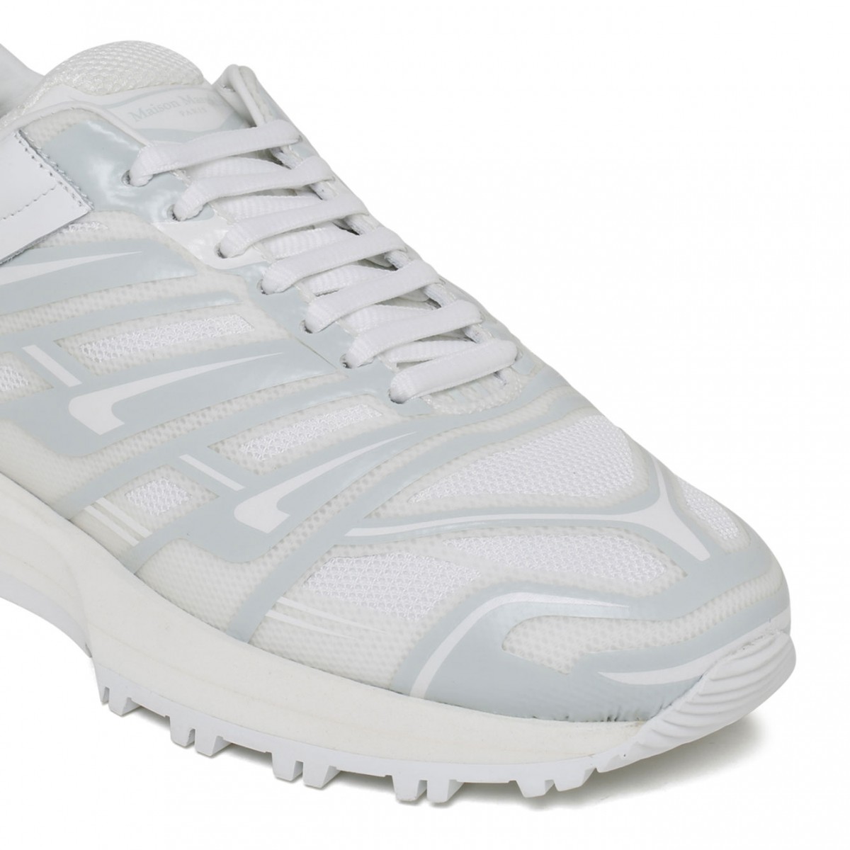 White 50/50 Sneakers