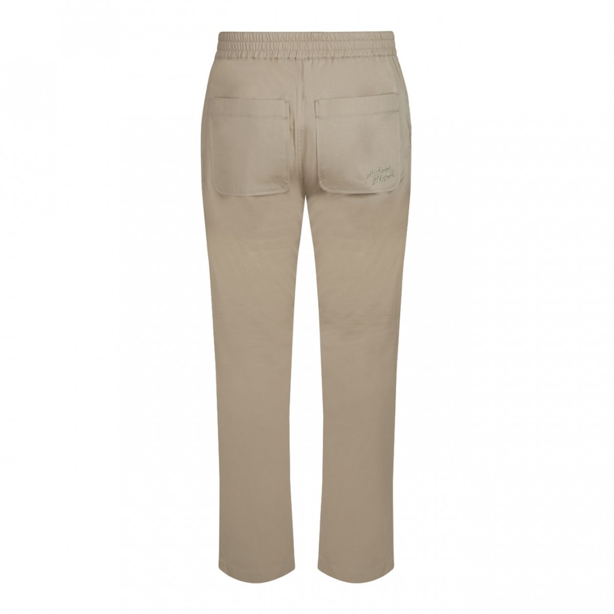 Maison Kitsun Tapered Leg Trousers