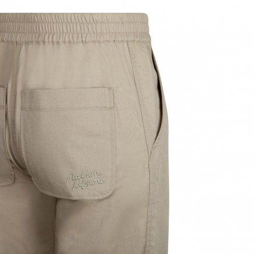 Maison Kitsun Tapered Leg Trousers