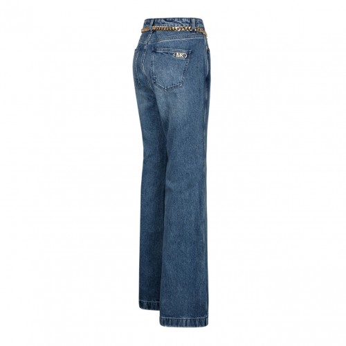 Michael Kors Blue Flared Jeans