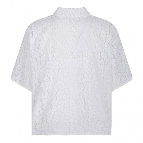 Michael Kors White Corded Lace Shirt 2