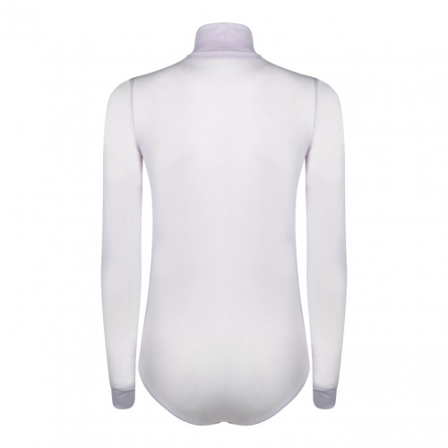 Viscose Jersey Lilac Turtleneck Bodysuit