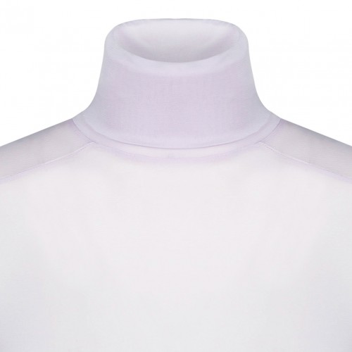 Viscose Jersey Lilac Turtleneck Bodysuit