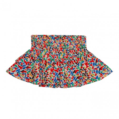 Multicolour Ruffled Skirt