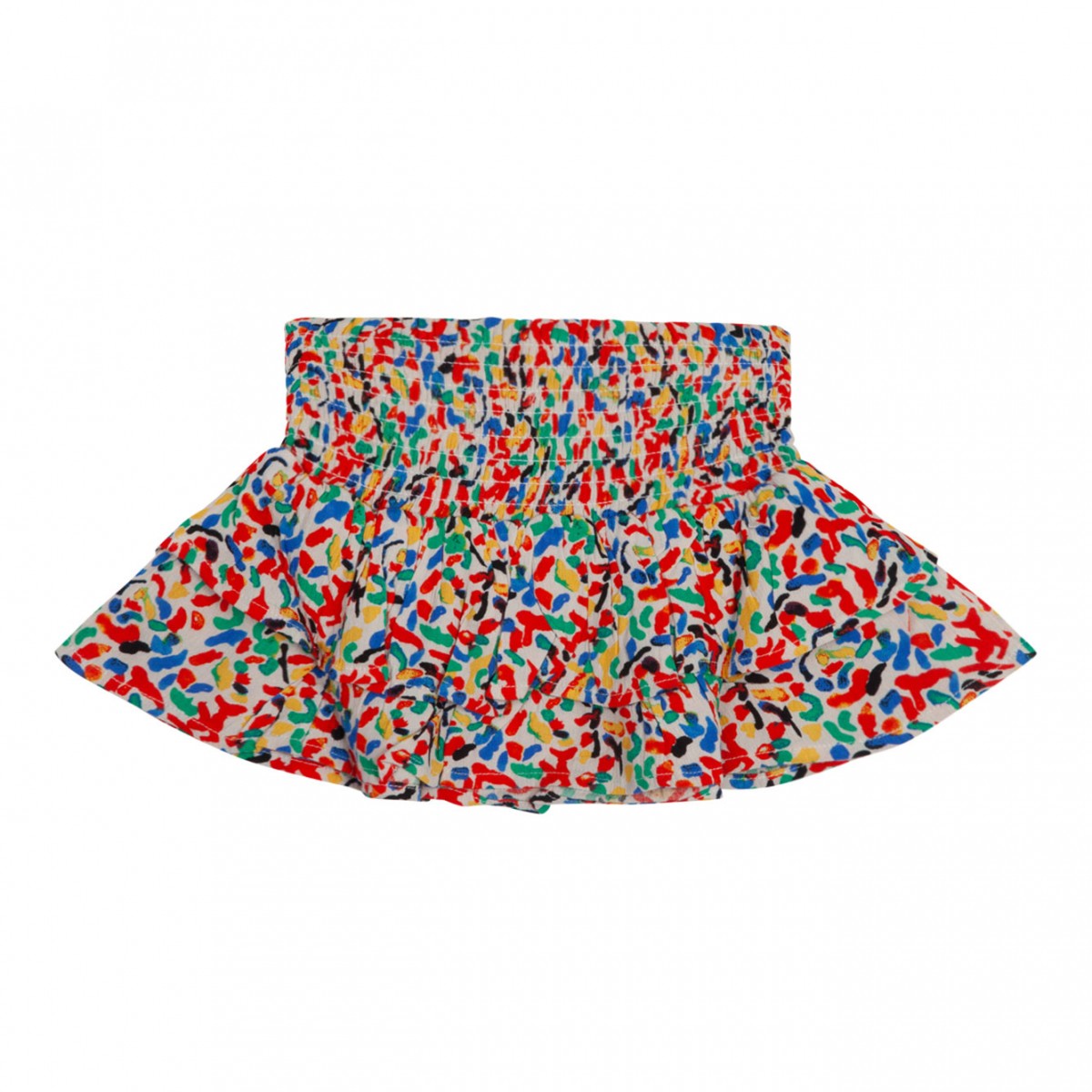 Multicolour Ruffled Skirt