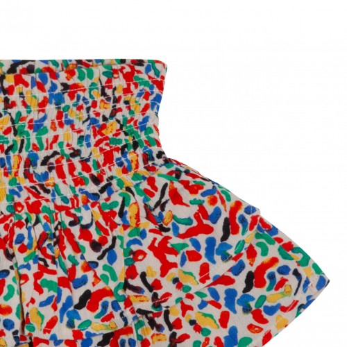 Multicolour Ruffled Skirt
