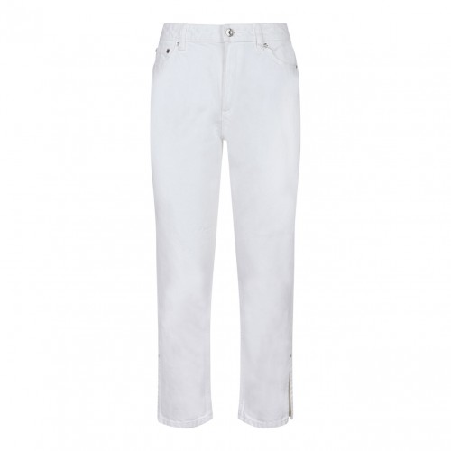 Michael Kors White Low Rise Jeans