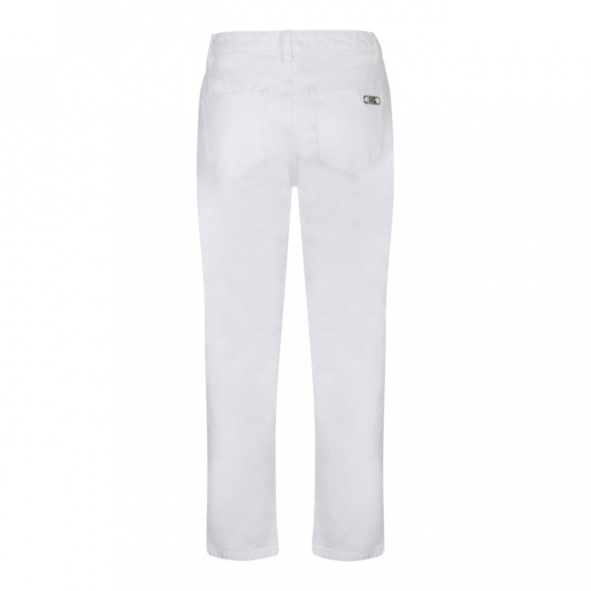 Michael Kors White Low Rise Jeans
