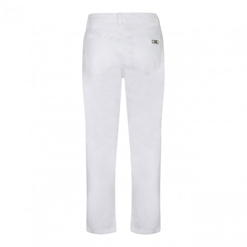 Michael Kors White Low Rise Jeans