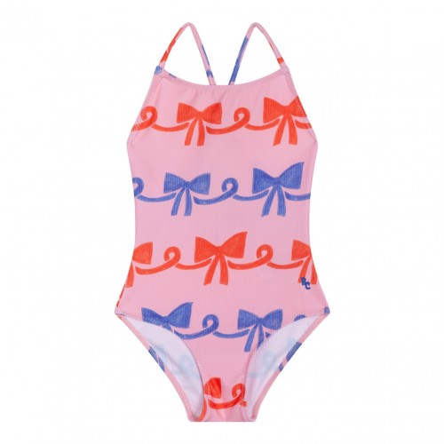 Bow Print Swimsuit