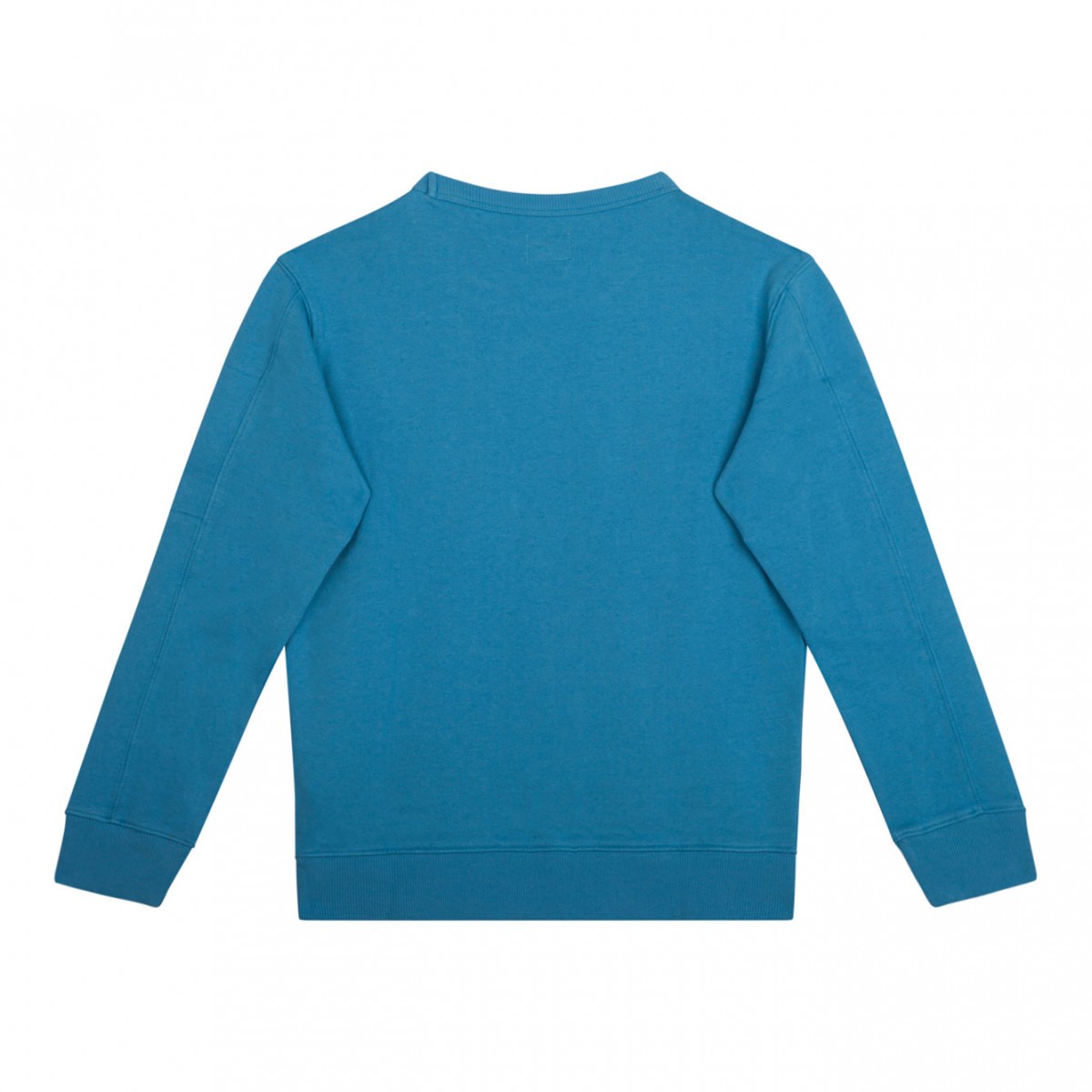 Blue Logo Print Sweatshirt