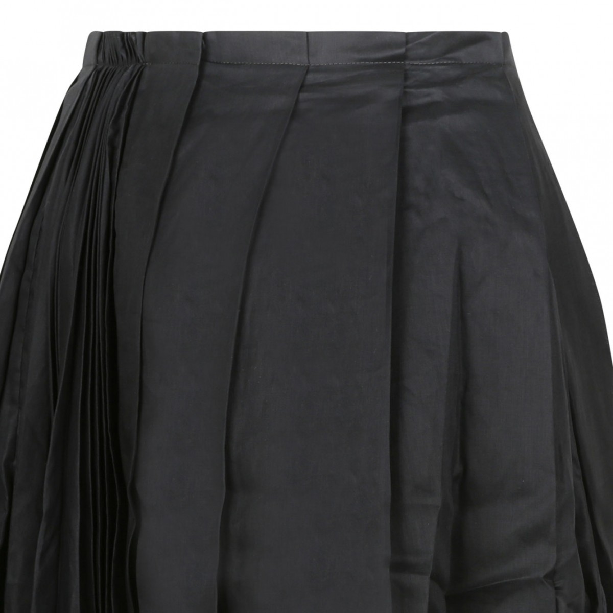 Black Pleated Skirt