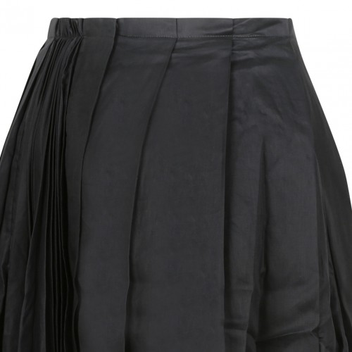 Black Pleated Skirt