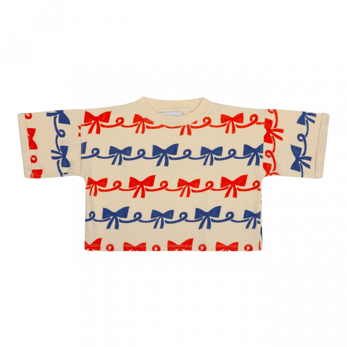 Multicolour Ribbon Bow Sweatshirt