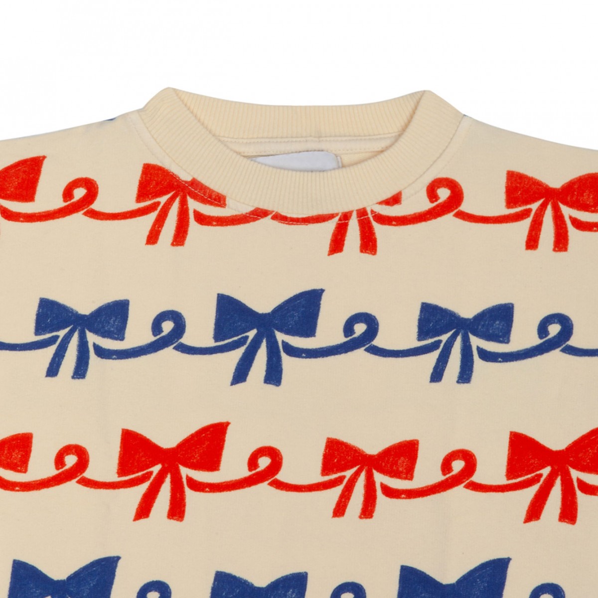 Multicolour Ribbon Bow Sweatshirt