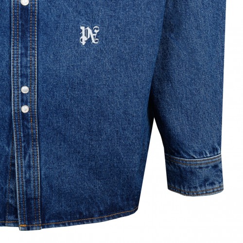 Palm Angels Cotton Denim Jacket