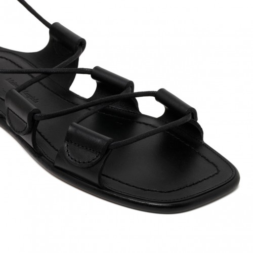 Black Laced  Sandal