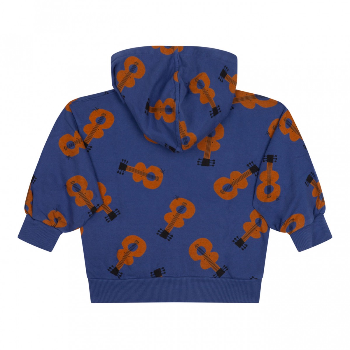 Play The Guitar Zipped Hoodie