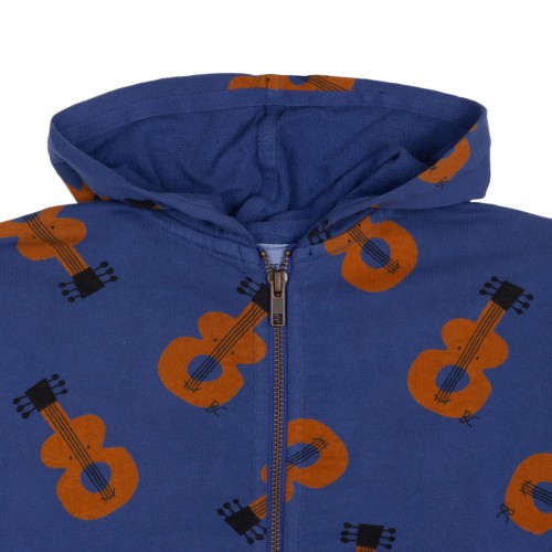 Play The Guitar Zipped Hoodie