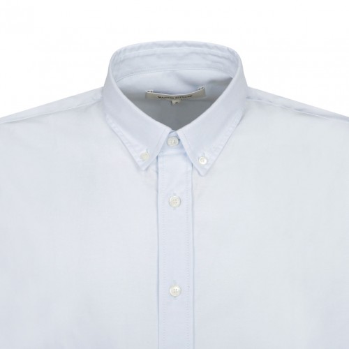 Maison Kitsun Light Blue Shirt