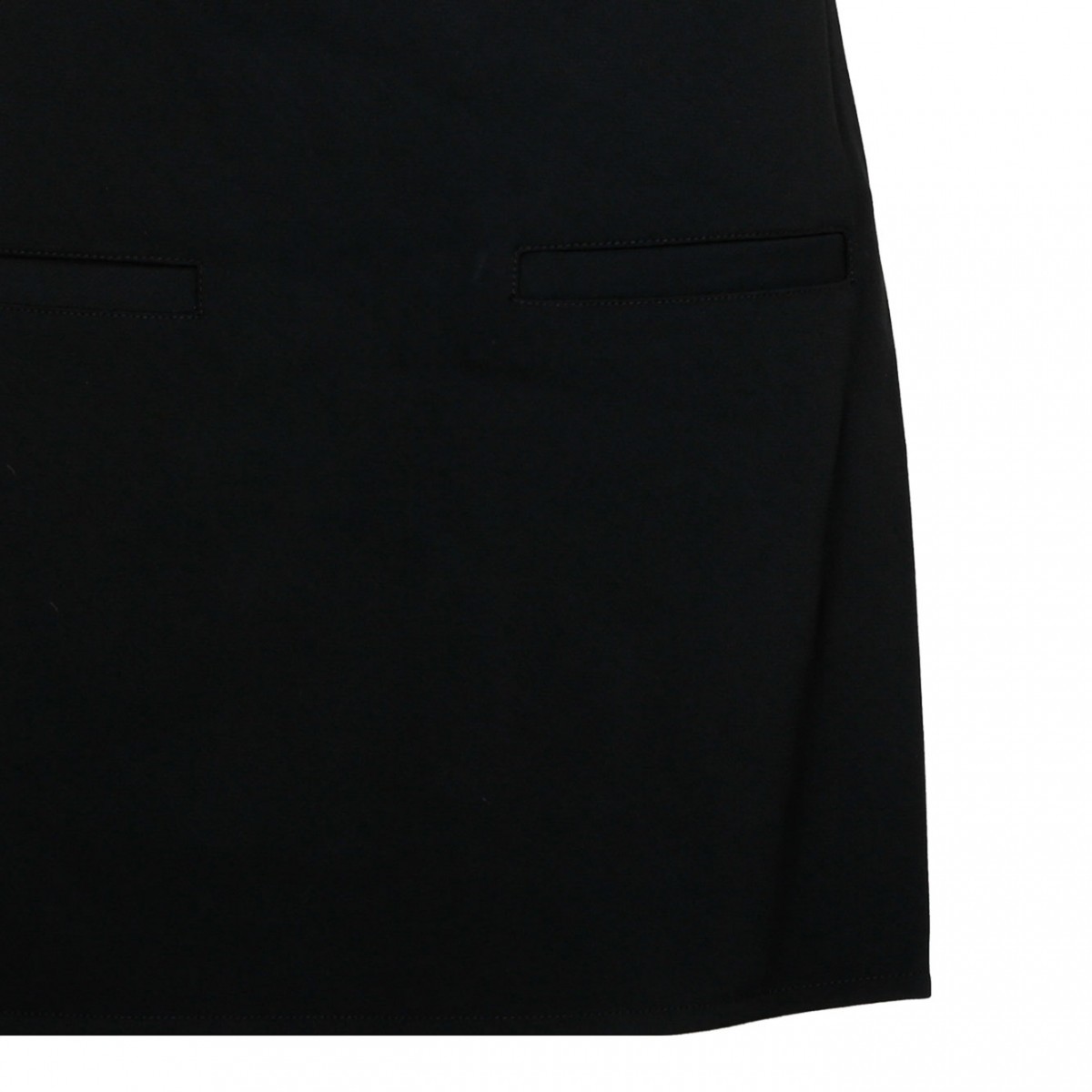 Courreges Black Twist Heritage Crepe Dress