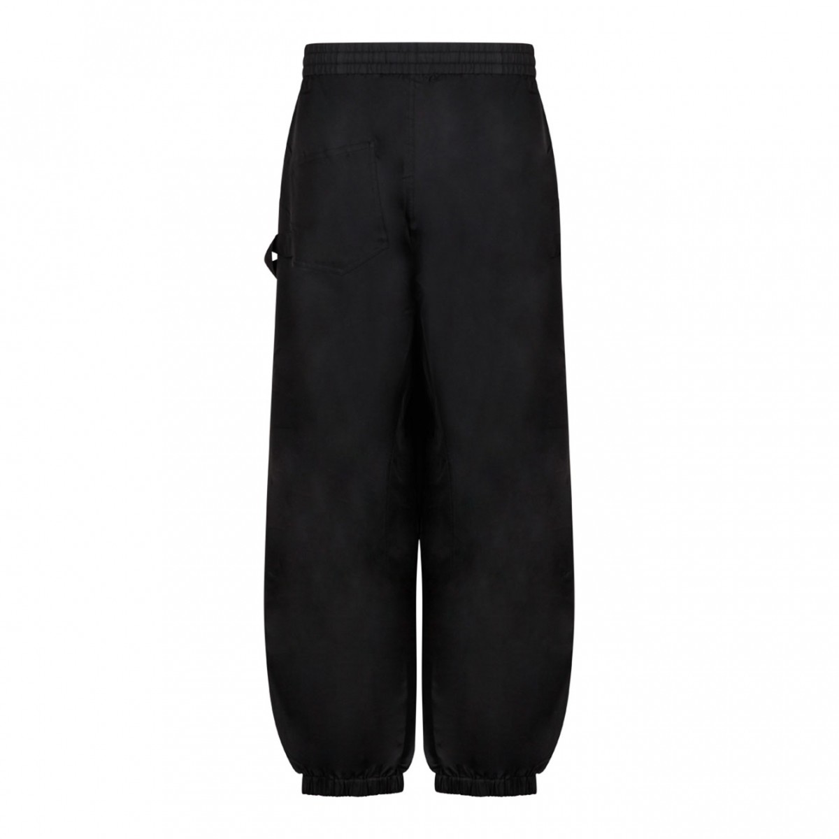 Black Twisted Leg Joggers