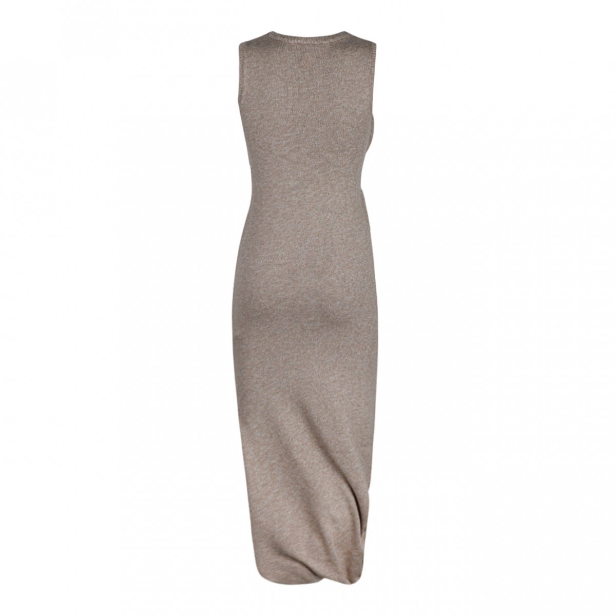 JW Anderson Beige Padded Twisted Tank Dress