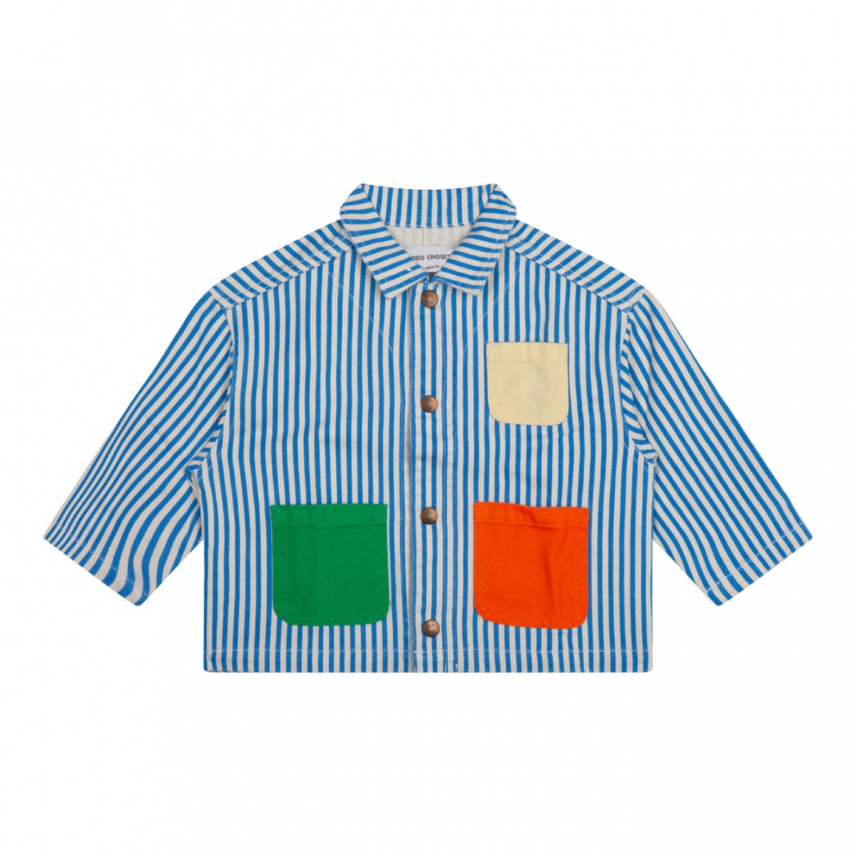 Striped Denim Jacket