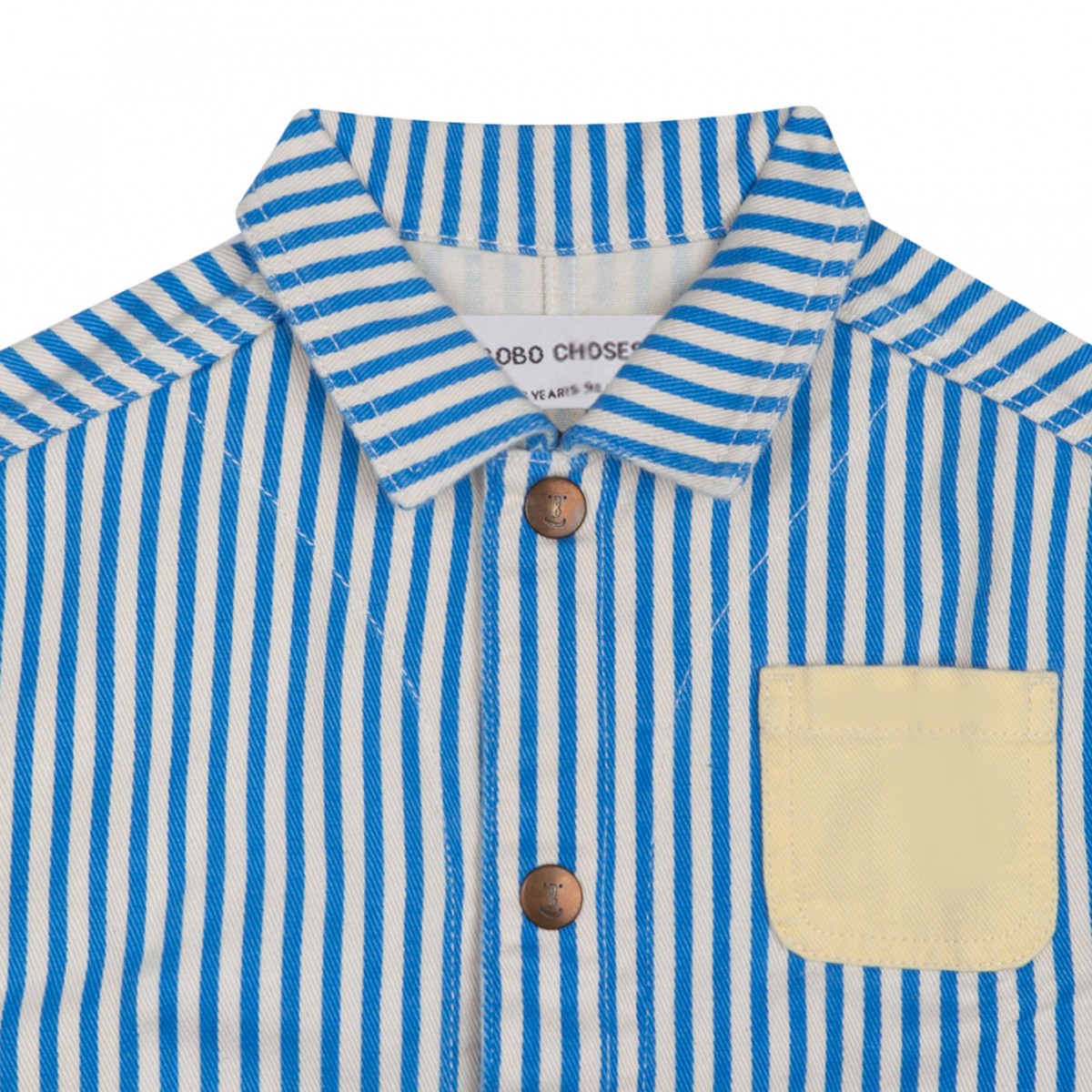 Striped Denim Jacket