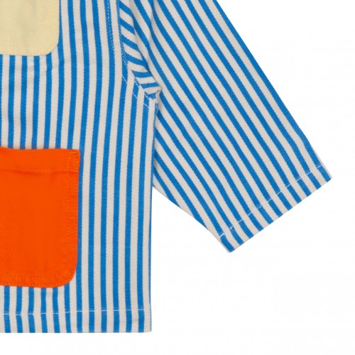 Striped Denim Jacket