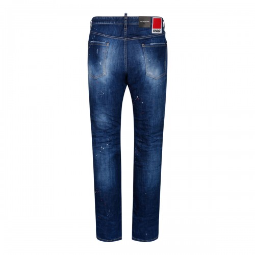 Dsquared2 Navy Blue Denim Jeans 2