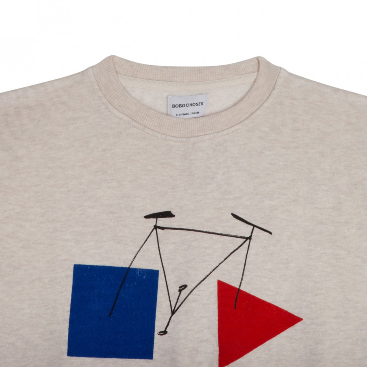 Crazy Bicy Print Sweatshirt