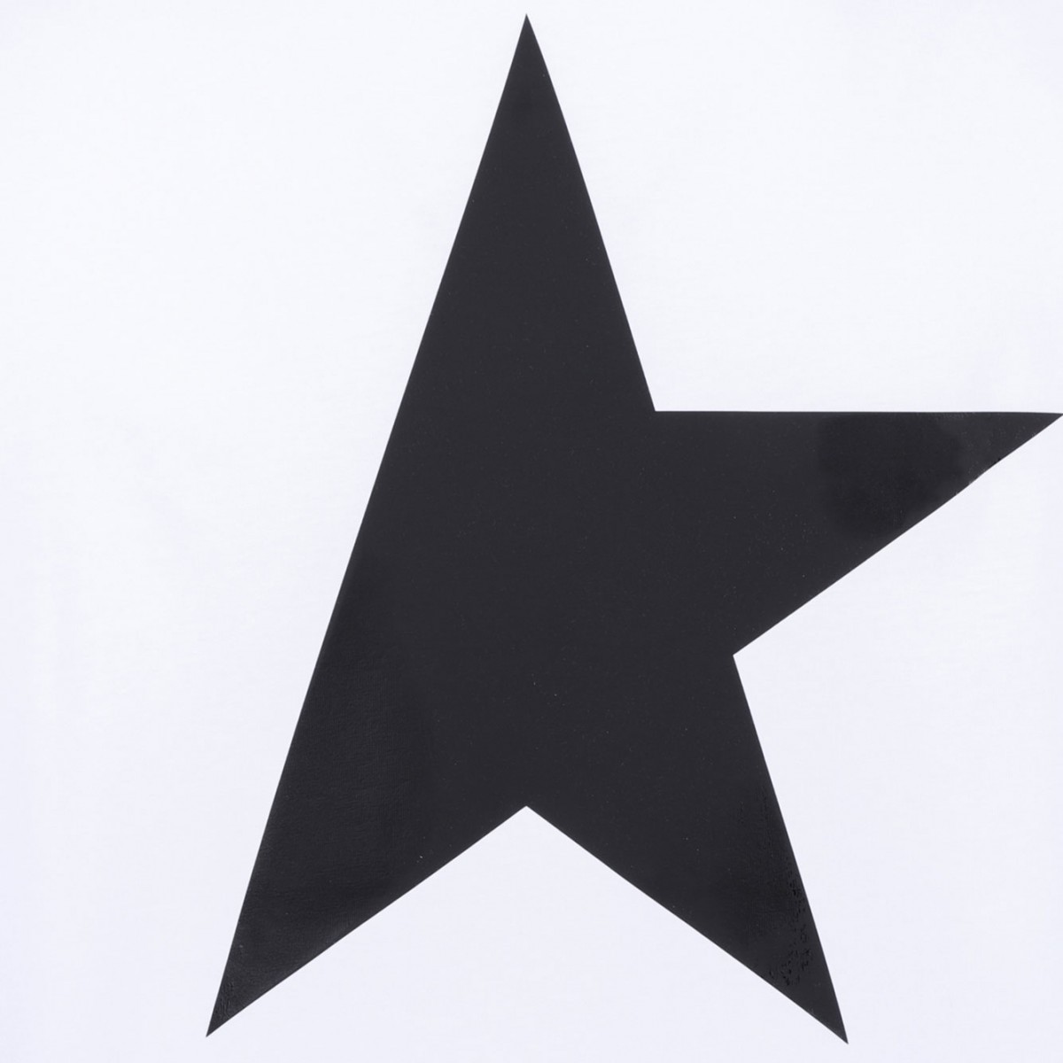 White Logo Print T-Shirt