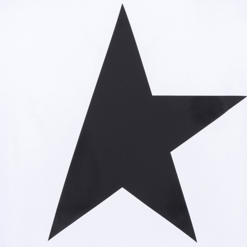 White Logo Print T-Shirt