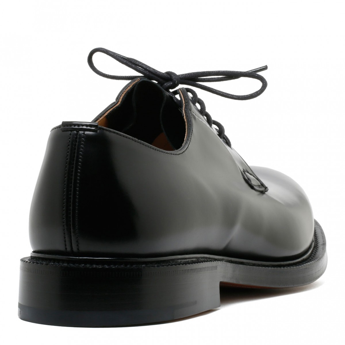 Black Shannon Derby Shoes