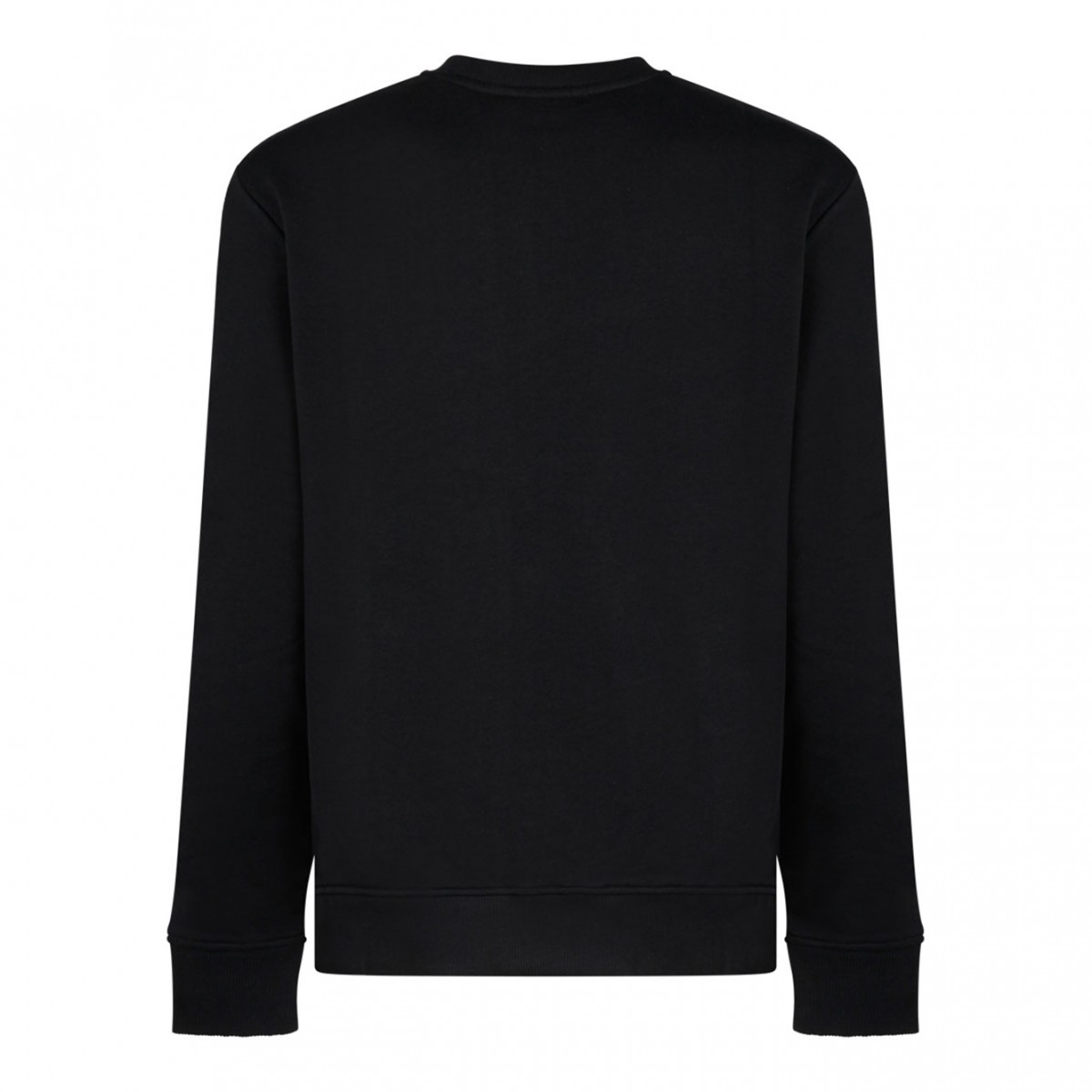 Black Embossed Logo Sweatshirt