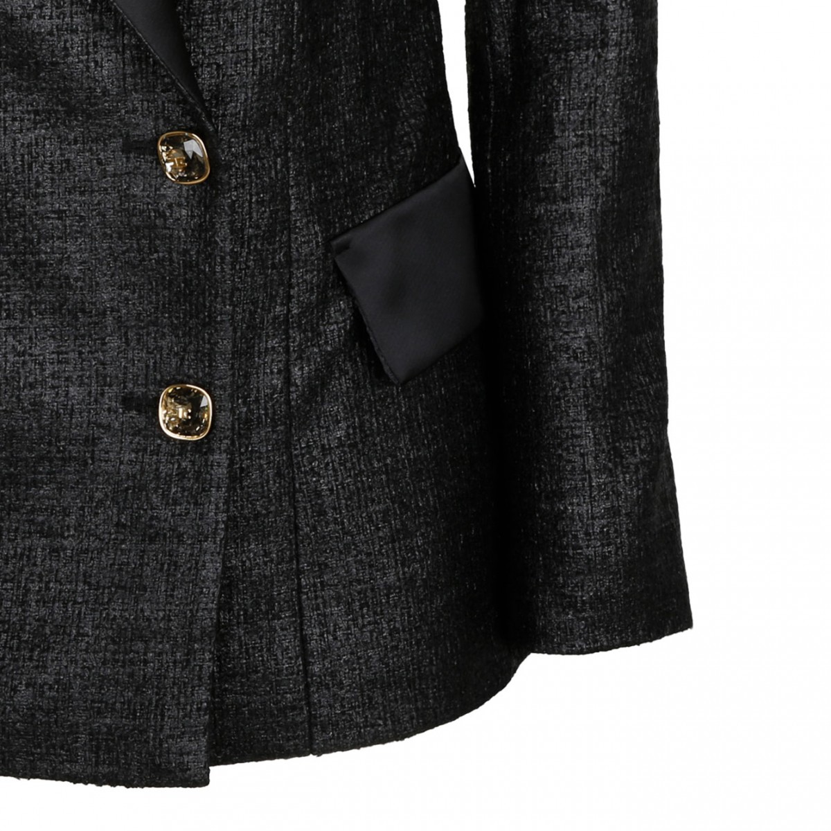 Black Tweed Blazer