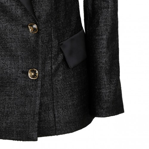 Black Tweed Blazer