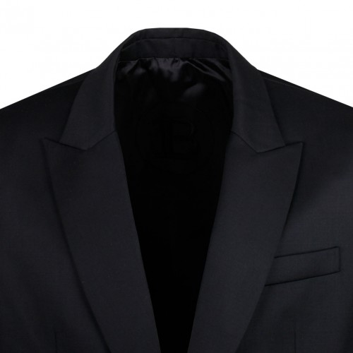 Black Two Button Jacket